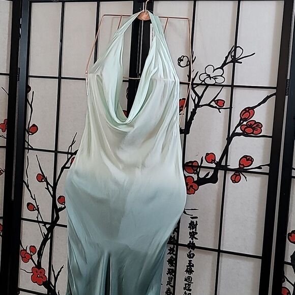 Young Fabulous & Broke Rebel Slip Dress in Ocean Bay Ombre - Picture 3 of 10